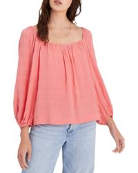 Sanctuary - Sunset Textured Off-the-shoulder Top - Lyst
