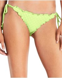 Seafolly - Ruffle Tie Side Hipster Bikini Bottom - Lyst