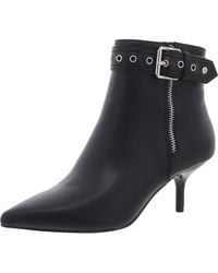 ALDO - Zipper Faux Leather Booties - Lyst