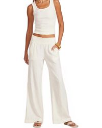 Bobi - Crop Wide Leg Beach Pants - Lyst
