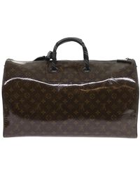 Louis Vuitton - Keepall Bandouliere 50 Canvas Travel Bag (pre-owned) - Lyst