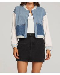 Saltwater Luxe - Shelbie Bomber Jacket - Lyst
