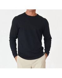 Legends - Aviation Curved Hem Long Sleeve Tee - Lyst