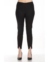 Joseph Ribkoff - Embellished Split Hem Pull On Slim Pant - Lyst