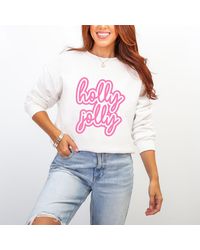 Simply Sage Market - Holly Jolly Outline Puff - Lyst