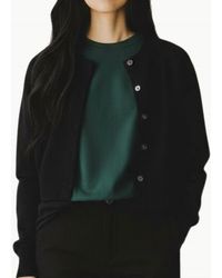 Autumn Cashmere - Cropped Cashmere Cardigan - Lyst