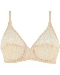 Chantelle - Fete Sheer Mesh Underwire Bra - Lyst