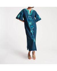 Frances Valentine - Charming Jetson Caftan Maxi Dress - Lyst
