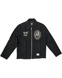 Ed Hardy - Dg Skull Workwear Jacket - Lyst