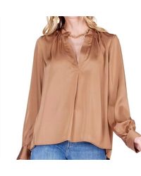 J joy - Coco V-Neck Top - Lyst