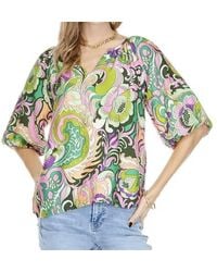 J joy - Elbow Sleeve Top - Lyst