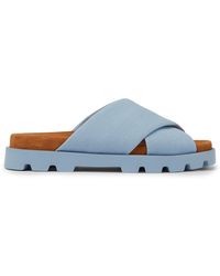 Camper - Light Blue Recycled Cotton Sandals - Lyst