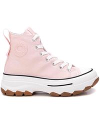 Xti - Canvas Ankle Boots - Lyst