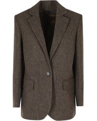 Soeur - Servres Prince Of Wales Check Wool Jacket - Lyst