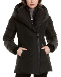 Mackage - Ladies Front Welp Inner Zip Pockets Hooded Down Jacket - Lyst