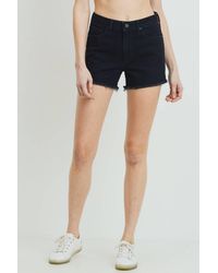 Just Black Denim - Charleigh Shorts - Lyst