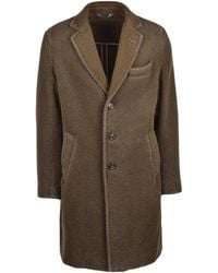 Circolo 1901 - Military Mid-Length Virgin Wool-Blend Coat - Lyst