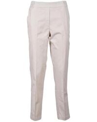 Kiltie - Trousers With Tailored Mid-Rise Fit - Lyst