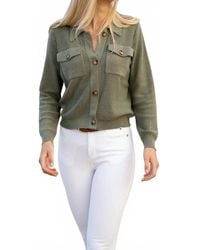 Marble - Perforated Knit Cardigan - Lyst