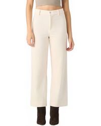 Dex - Wide Leg Corduroy Ankle Pant - Lyst