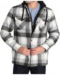 Jachs New York - Wool Blend Hooded Jacket - Lyst