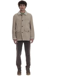 Valstar - Shearling Button-Up Shirt Jacket - Lyst