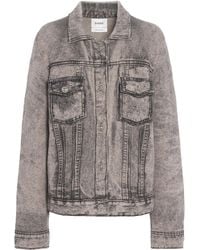 Barrie - Denim-Effect Regular Jacket With Button Closure - Lyst