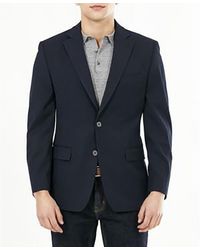 Michael Kors - Solid Polyester Two-Button Blazer - Lyst