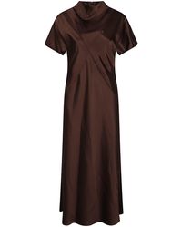 Pinko - Kangoo A-Line Acetate-Blend Maxi Dress - Lyst