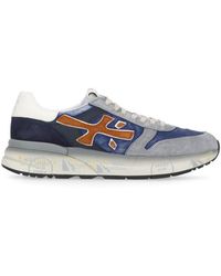 Premiata - Mick 7215 Suede-Blend Sneakers - Lyst