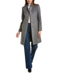 Cinzia Rocca - Wool & Cashmere-blend Coat - Lyst