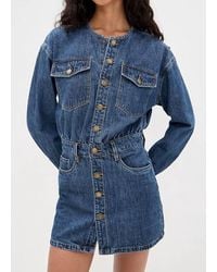 Blank NYC - Long Sleeve Mini Dress - Lyst