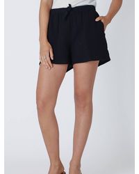 Dex - Pull On Drawstring Textured Shorts - Lyst