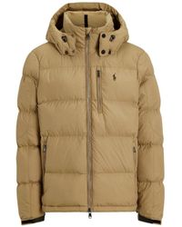 Polo Ralph Lauren - Hooded Down Jacket With Quilted Design - Lyst