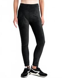 Splendid - Vegan Suede Leggings - Lyst