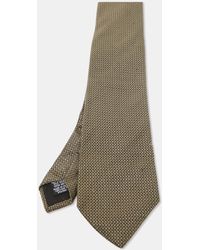 BOSS - Patterned Silk Traditional Tie - Lyst