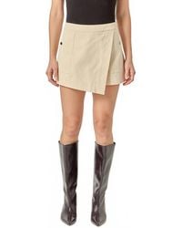 English Factory - Collins Wrap Detail Mini Skort - Lyst