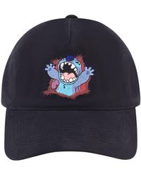 Disney - Stitch Print With Embroidery Dad Cap - Lyst