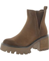 MIA - Rusty lugged Sole Ankle Chelsea Boots - Lyst
