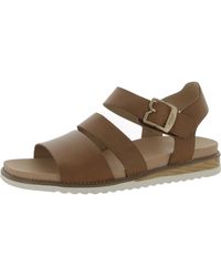 Dr. Scholls - Island Glow Faux Leather Square Toe Slingback Sandals - Lyst