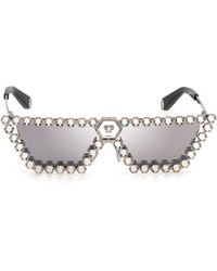 Philipp Plein - Sunglasses Plein Crystal Lush With Crystals - Lyst