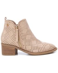 Xti - Italian Western Booties With Side Zipper - Lyst