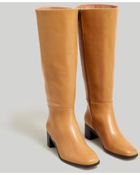 Madewell - The Monterey Nn033 Tall Boot Distant Sand Extended Calf Ver1346 - Lyst