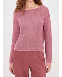 Vince - Coated Cotton Pullover - Lyst