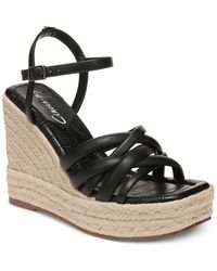 Circus by Sam Edelman - Irene Woven Strap Wedge Wedge Sandals - Lyst