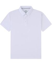 Tom Baine - Performance Stretch Solid Short Sleeve Polo - Lyst