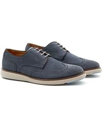 Martin Dingman - Countryaire Suede Wingtip Dress Shoe - Lyst