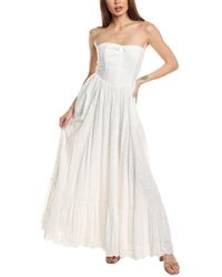 Hemant & Nandita - Corseted Maxi Dress - Lyst