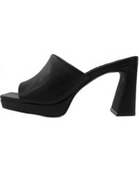 Coco Miami - Open Toe Slide Heels - Lyst