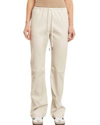 SPRWMN - Drawstring Straight Leg Pants - Lyst